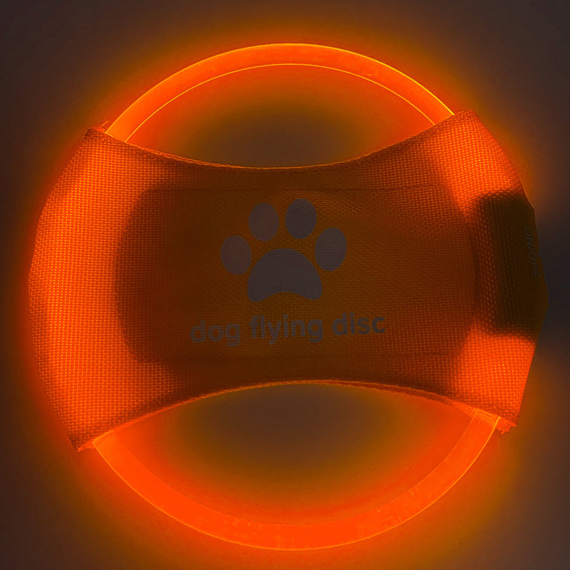 Light-Up LED Luminous Flying Disc Dog Toy