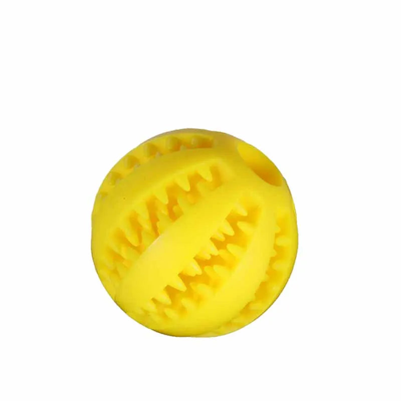 Natural Rubber Tooth Cleaning Treat Ball
