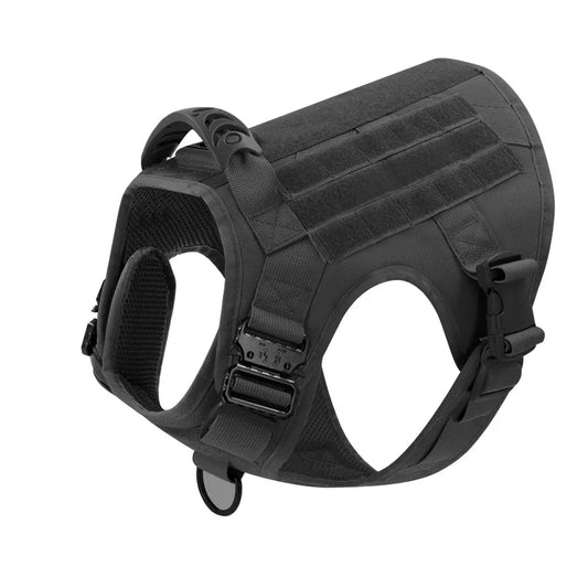 Heavy-Duty No-Pull Dog Harness – Adjustable Outdoor Safety Vest