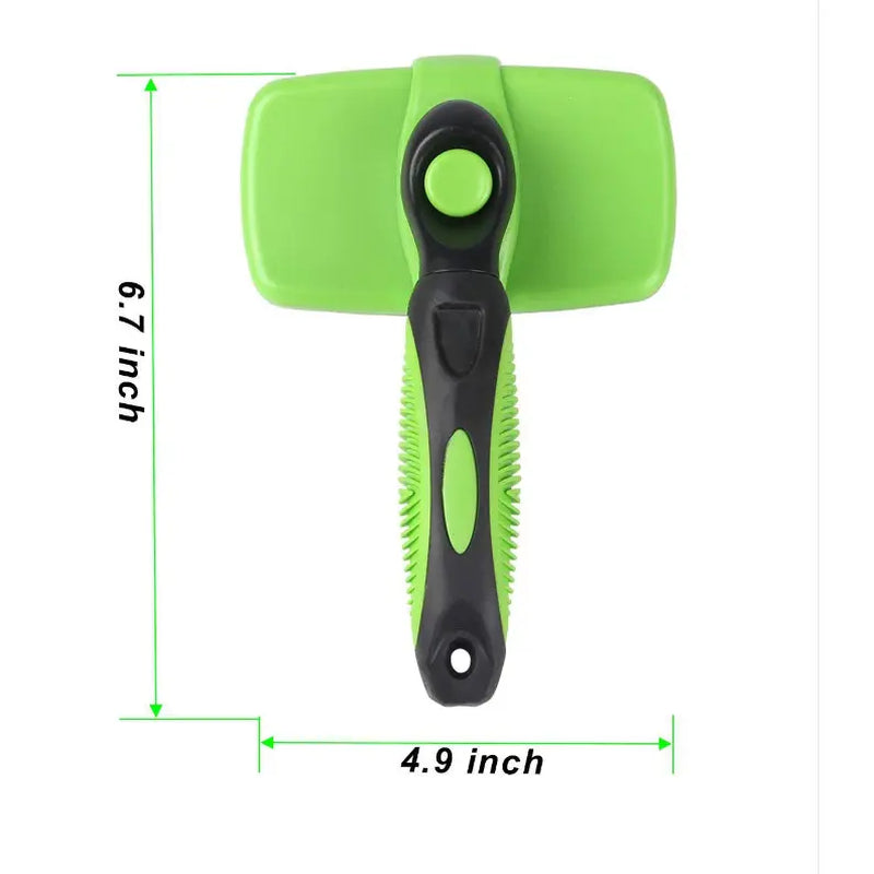 Professional De-Shedding & Grooming Brush for Dogs & Cats