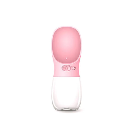 Portable Dog Water Bottle & Outdoor Travel Feeder