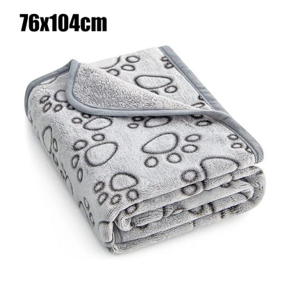 Soft Fluffy Cute Pattern Pet Blanket