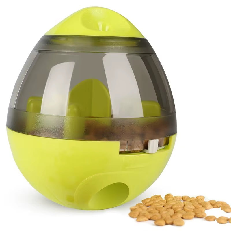 Interactive Dumbbell Treat Dispenser Toy