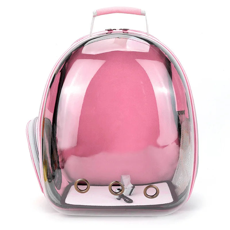 Transparent Breathable Pet Backpack Carrier