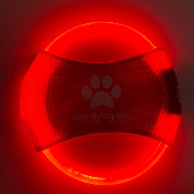 Light-Up LED Luminous Flying Disc Dog Toy