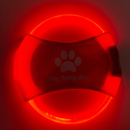 Light-Up LED Luminous Flying Disc Dog Toy
