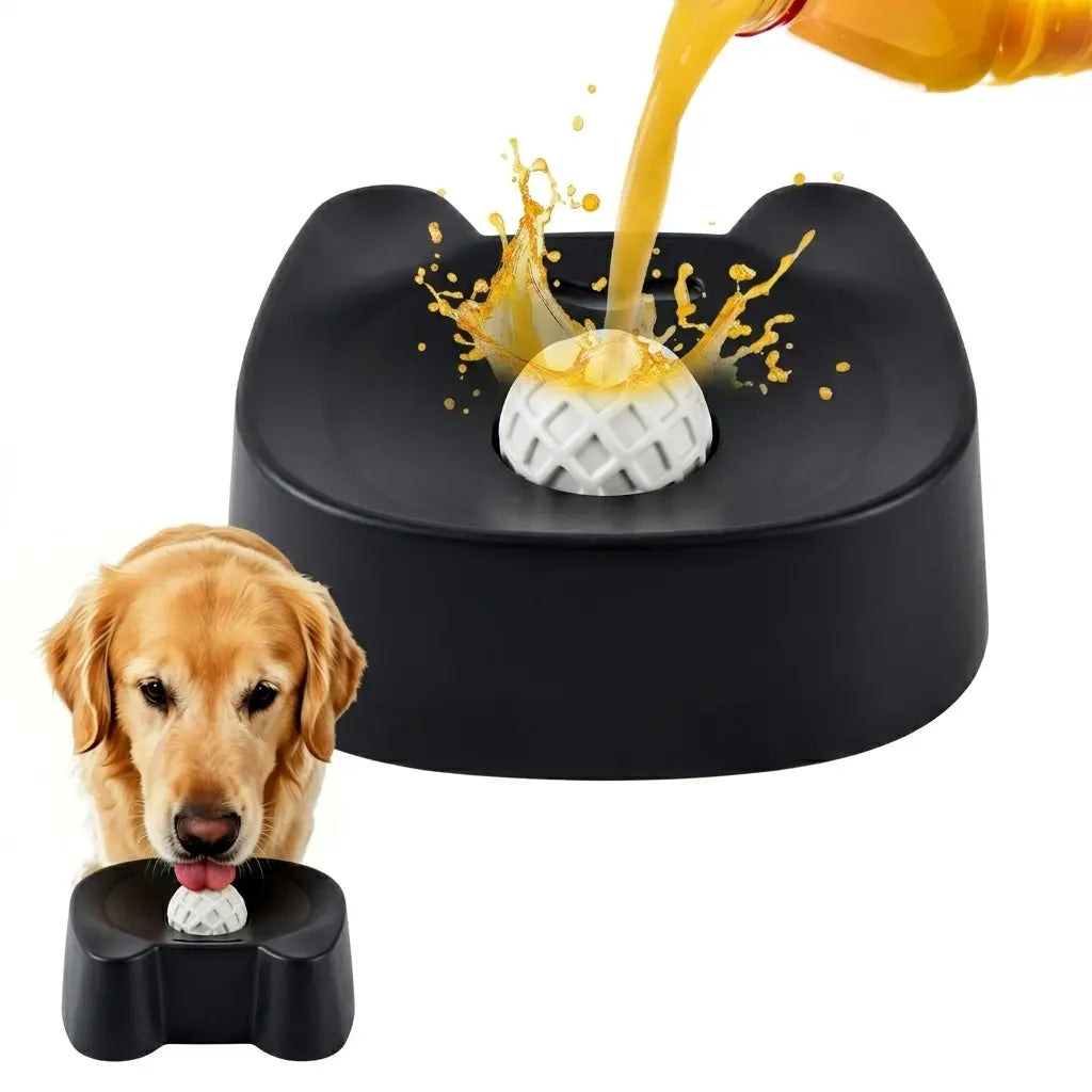 Anti-Anxiety Silicone Lick Bowl & Slow Feeder for Wet Food