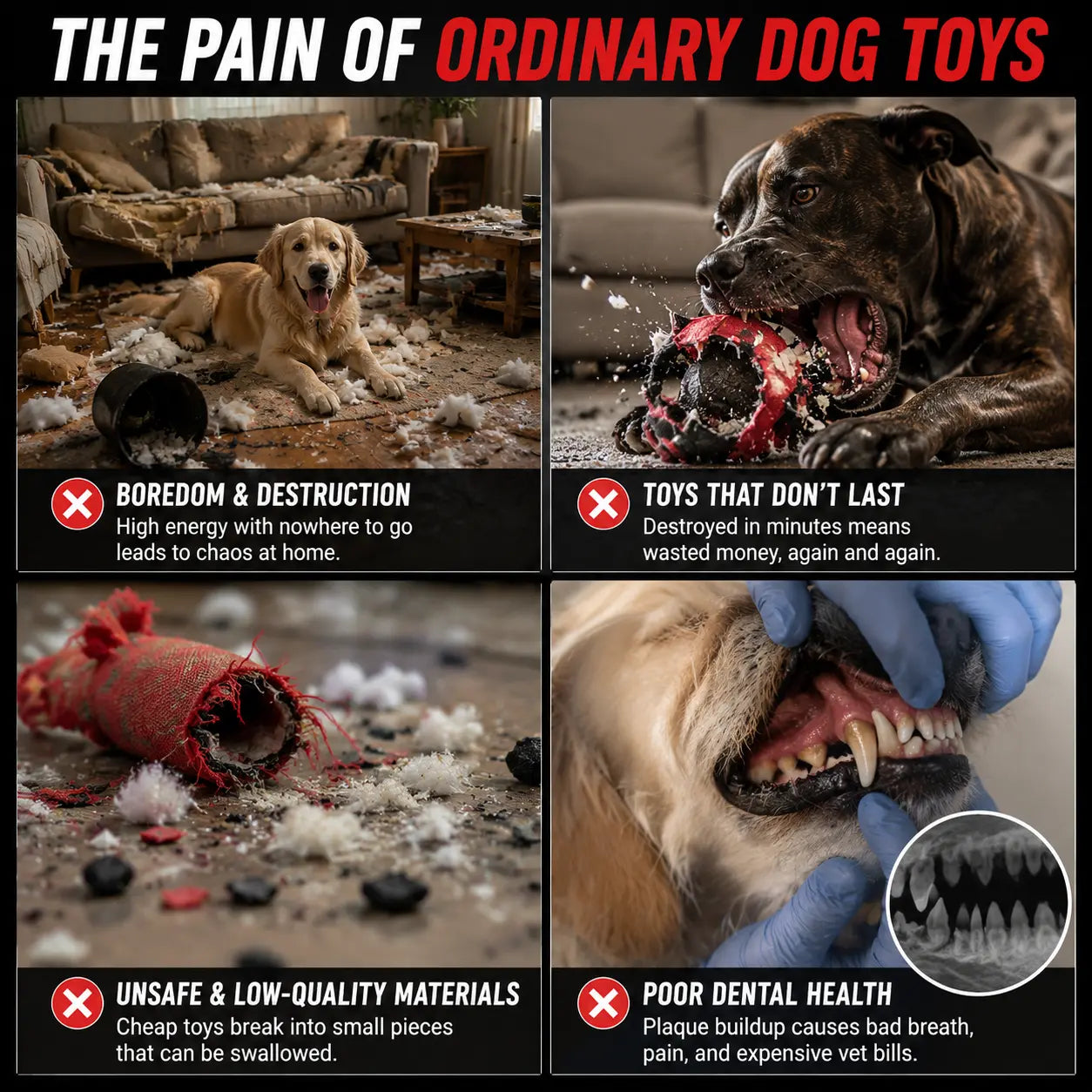 Interactive Treat-Dispensing Dog Toy Ball – Spiky Dental Chew Ball