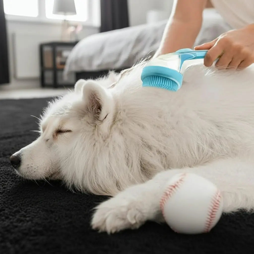 Soft Grooming & Massage Bath Comb for Dogs & Cats