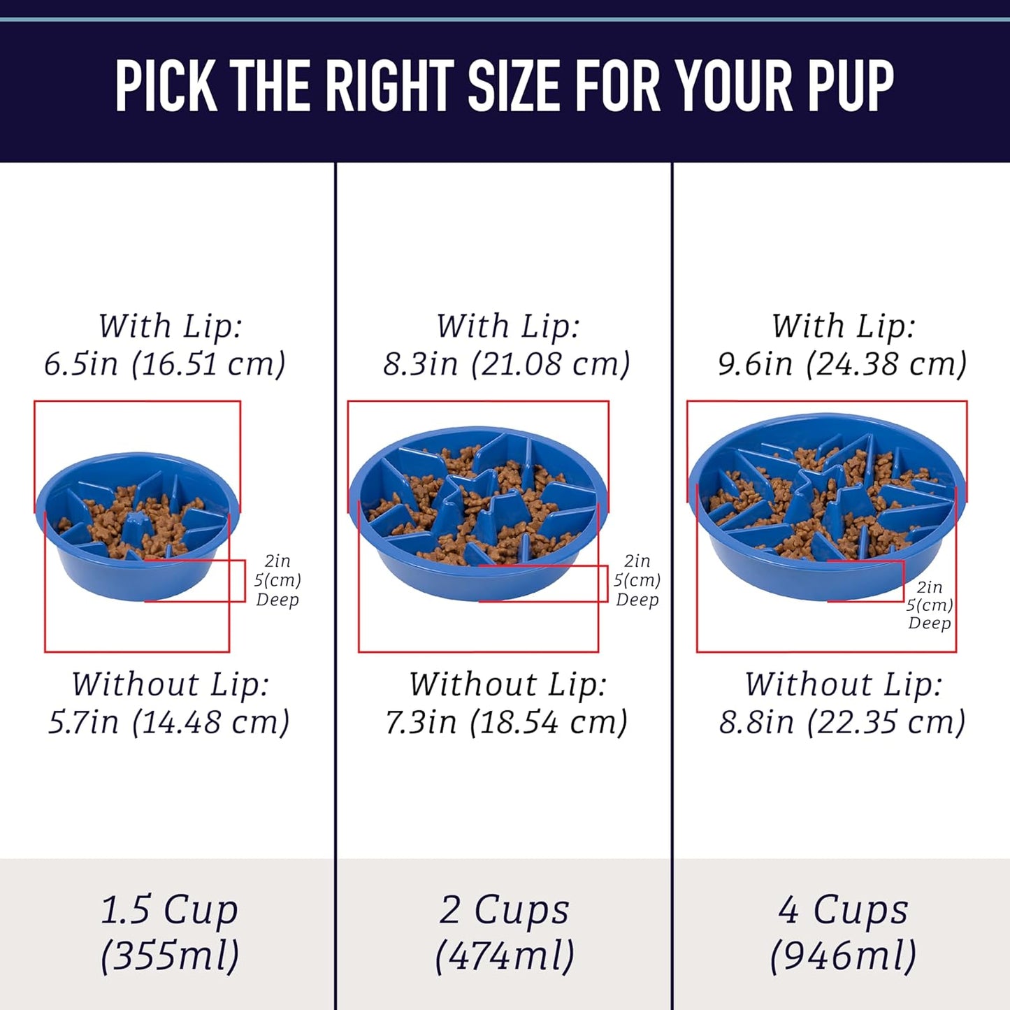 Slow Feeder Puzzle Dog Bowl 