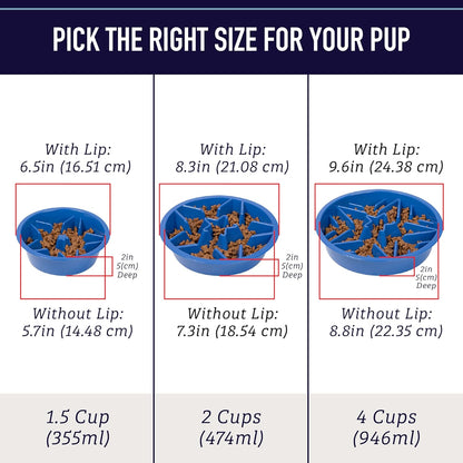 Slow Feeder Puzzle Dog Bowl 