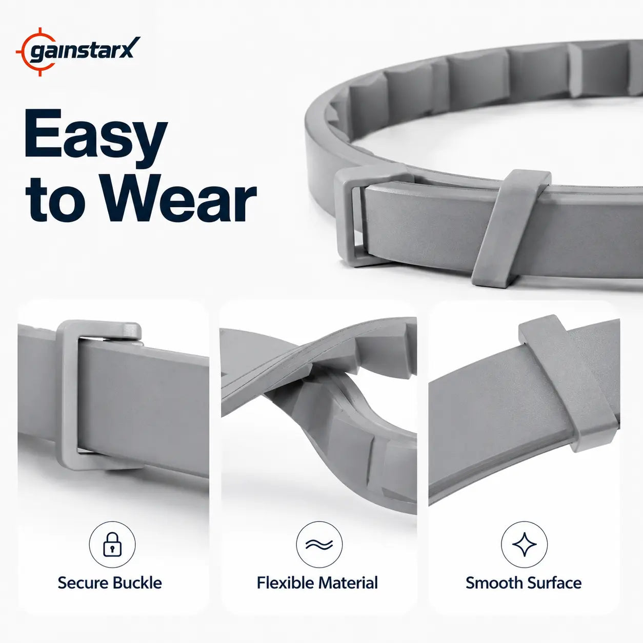 Premium Lightweight Scented Dog Collar for Large & Medium Dogs
