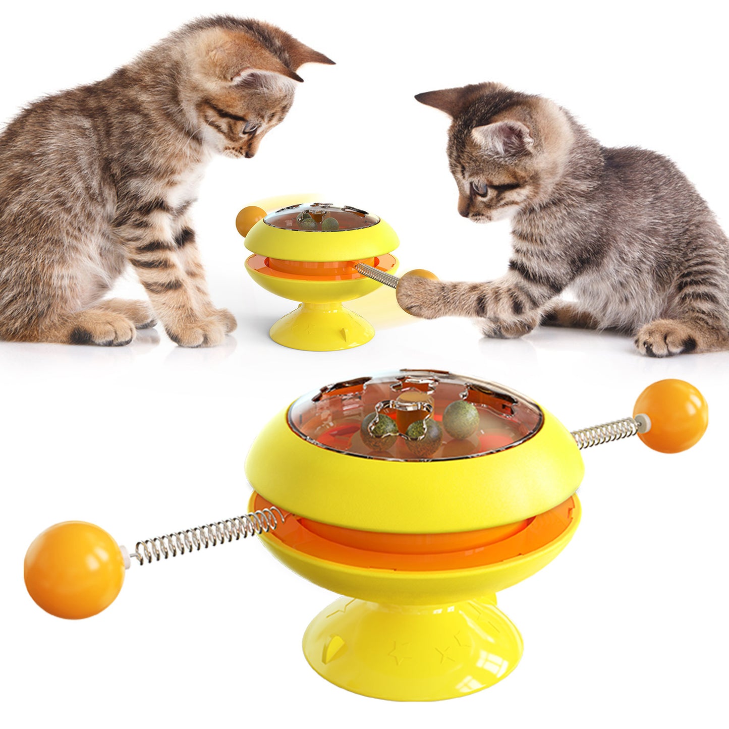Rotating Interactive Cat Puzzle