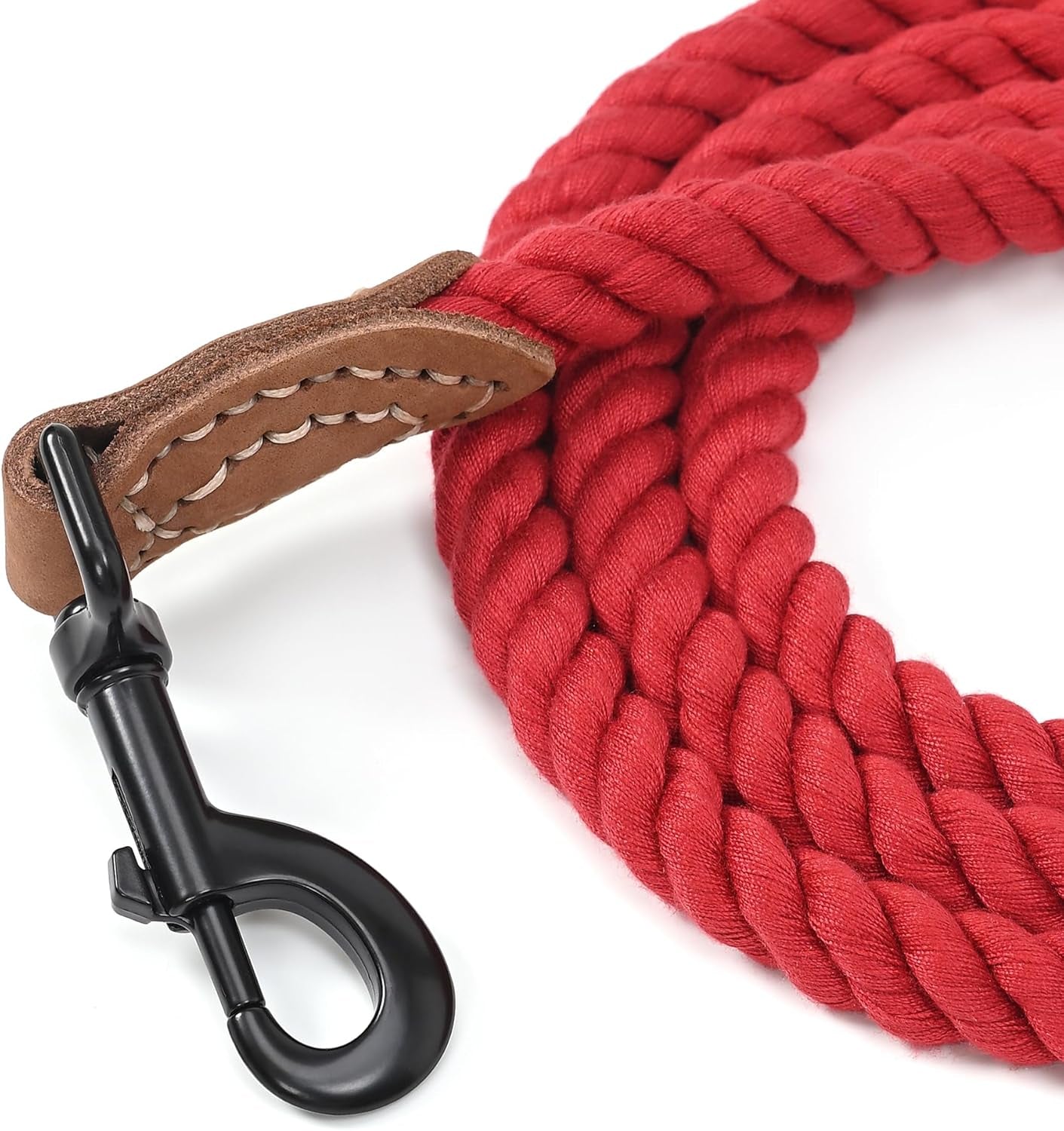 Heavy-Duty Braided Cotton Rope Dog Leash (5FT)