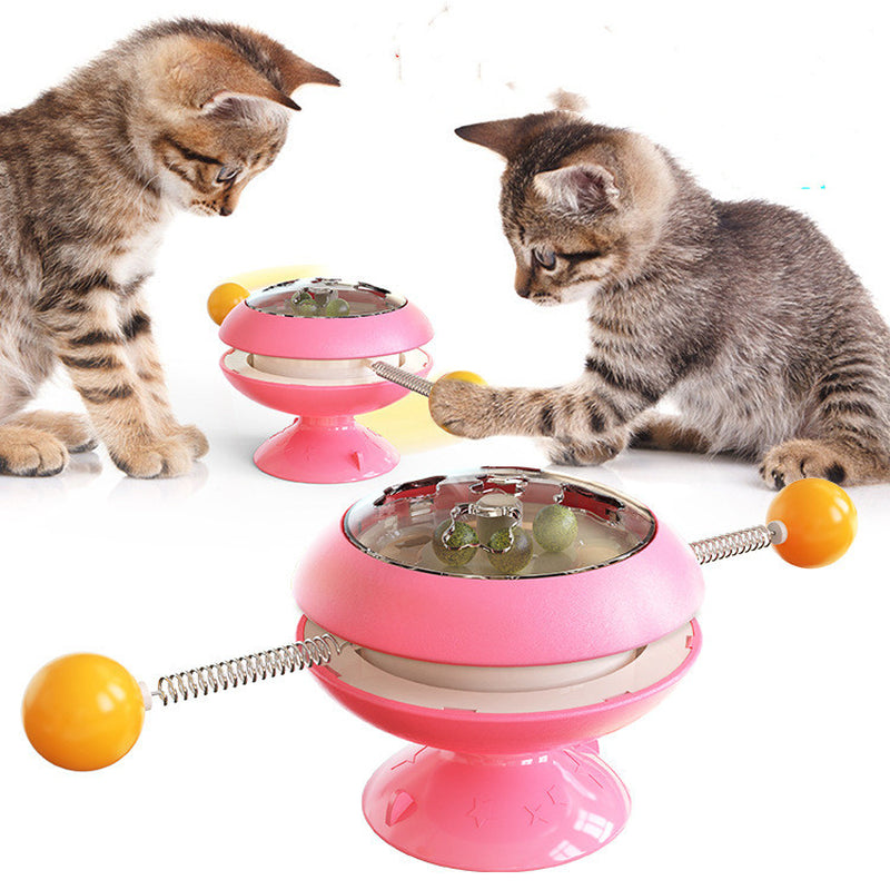 Rotating Interactive Cat Puzzle
