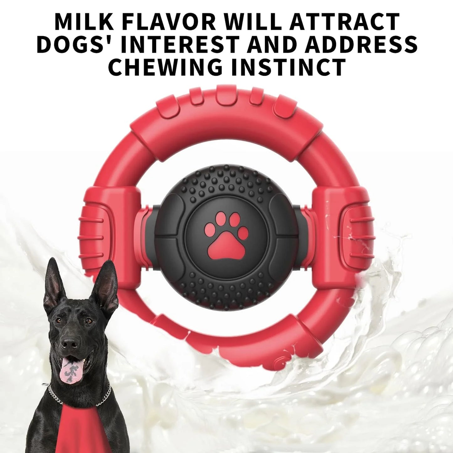 Extra Durable Squeaky Chew Toy for Aggressive Chewers