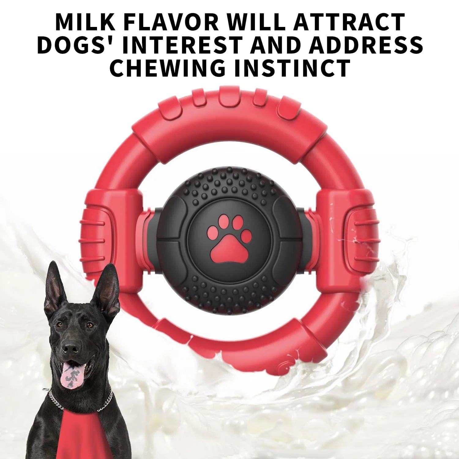 Extra Durable Squeaky Chew Toy for Aggressive Chewers