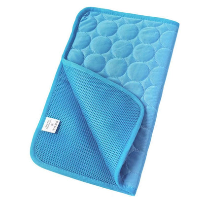 Cool Ice Silk Moisture-Proof Pet Cooling Mat