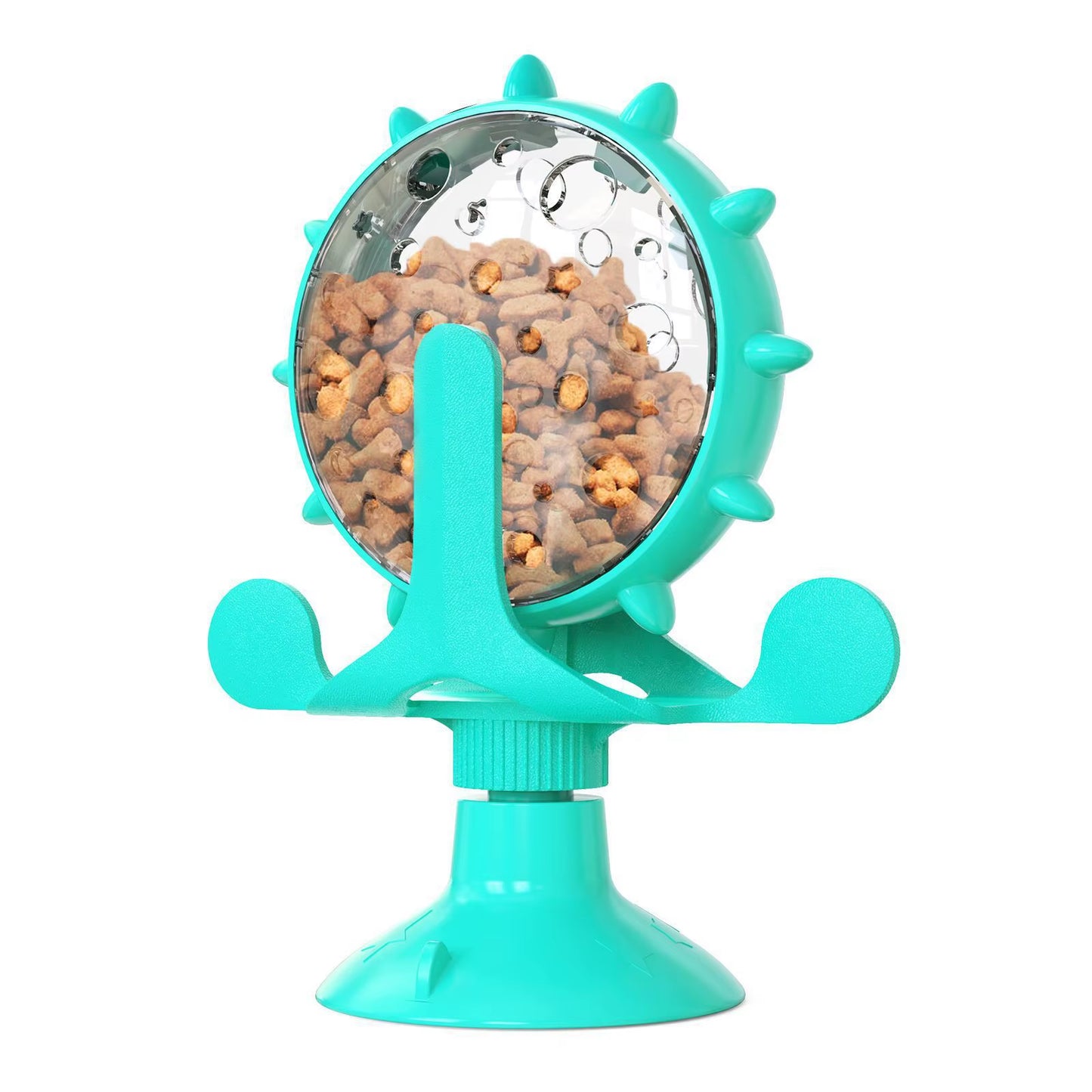 Interactive Ferris Wheel Treat Dispenser Toy