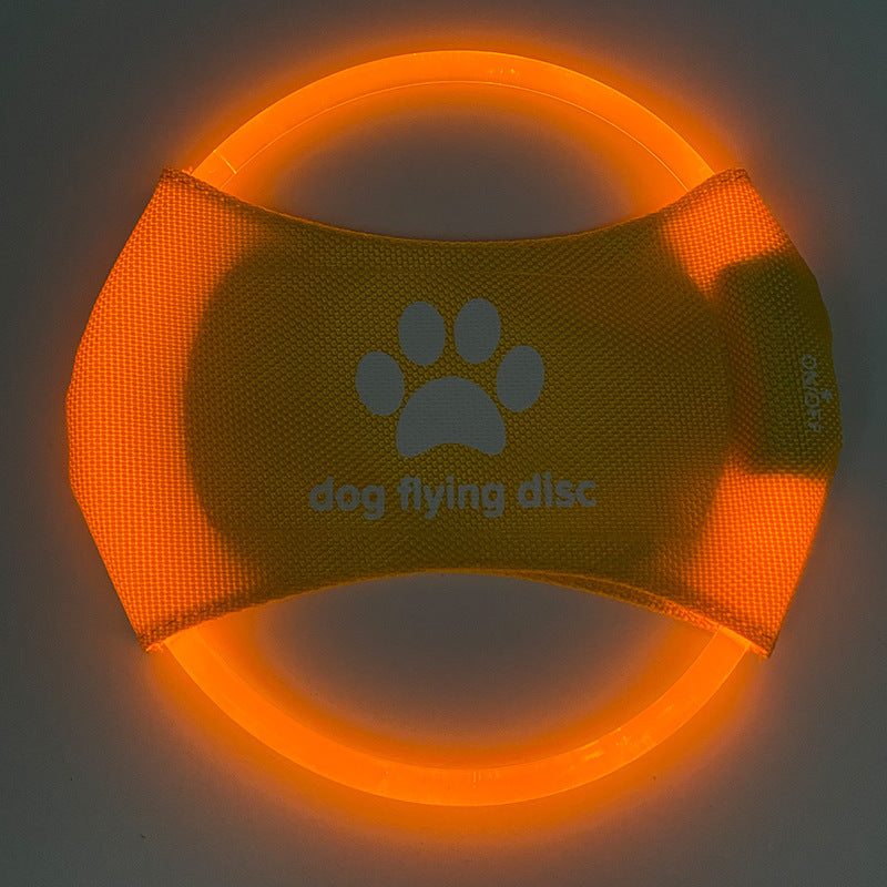 Light-Up LED Luminous Flying Disc Dog Toy