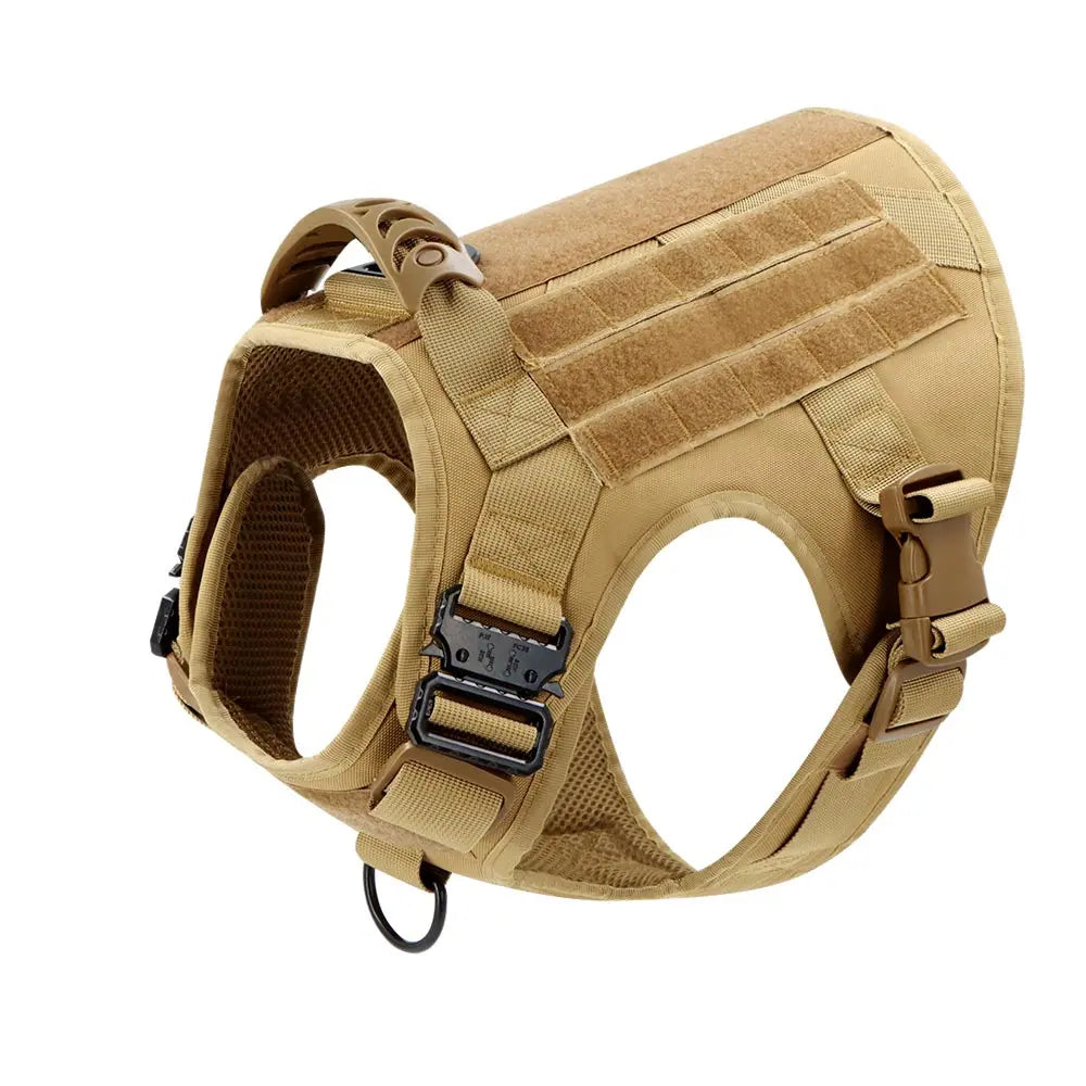 Heavy-Duty No-Pull Dog Harness – Adjustable Outdoor Safety Vest