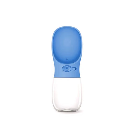Portable Dog Water Bottle & Outdoor Travel Feeder