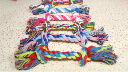 Bite-Resistant Double Knot Cotton Rope Chew Toy