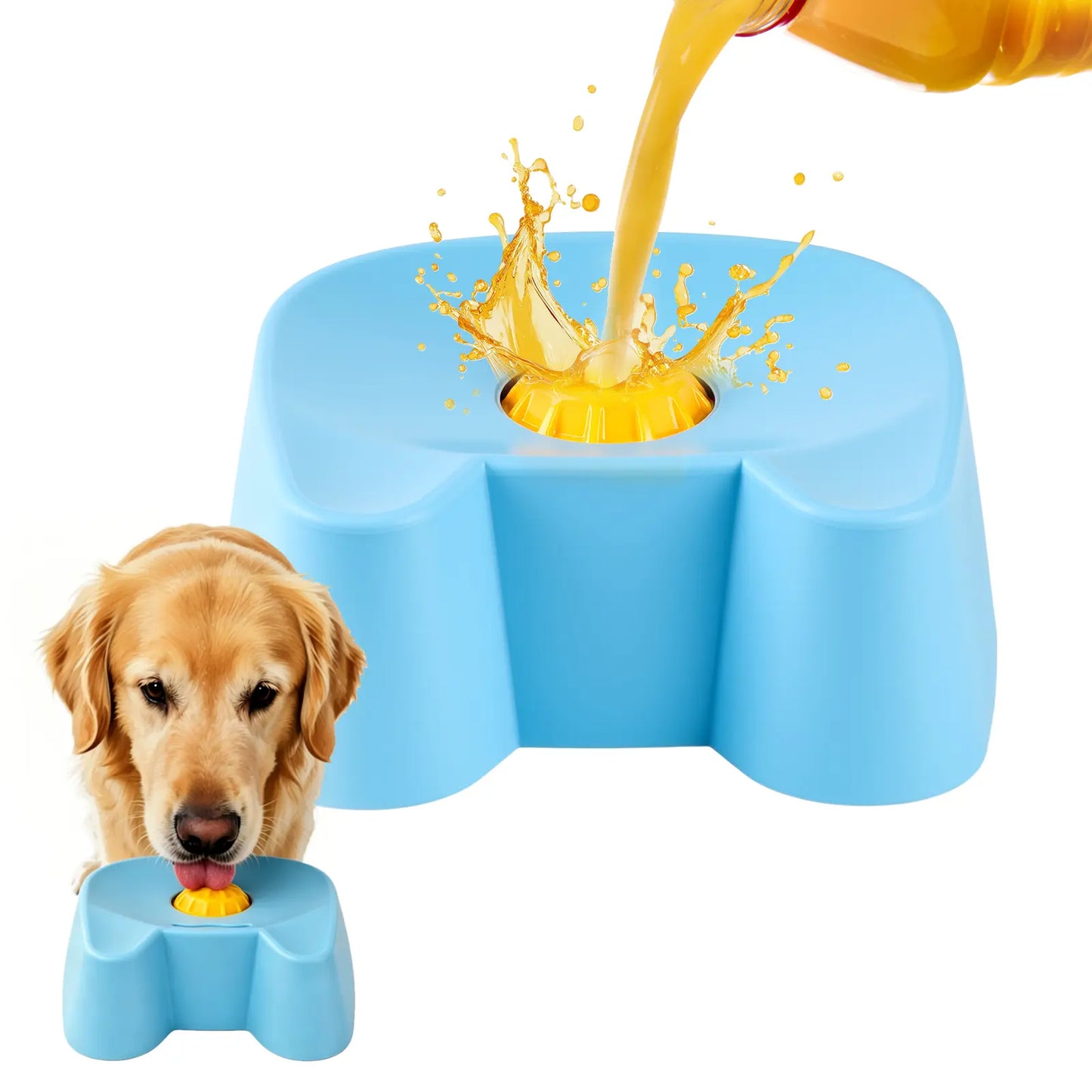 Anti-Anxiety Silicone Lick Bowl & Slow Feeder for Wet Food