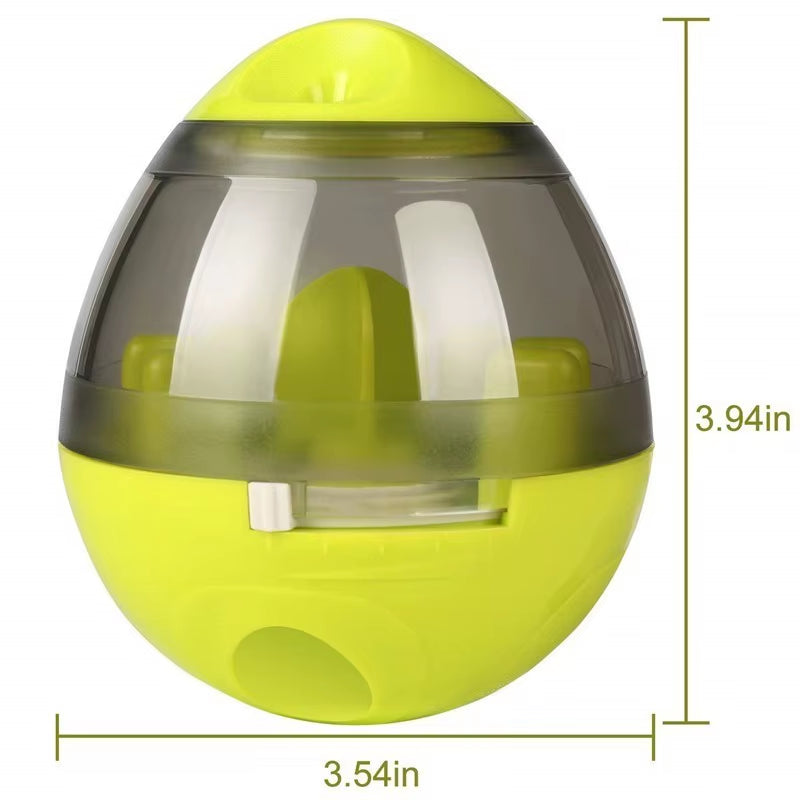 Interactive Dumbbell Treat Dispenser Toy