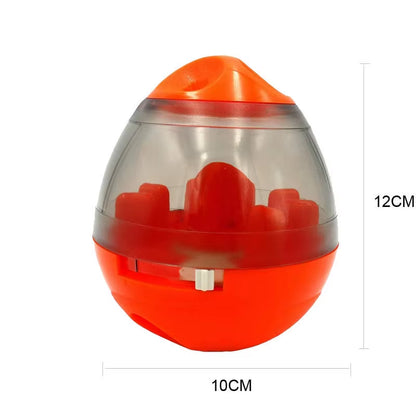 Interactive Dumbbell Treat Dispenser Toy