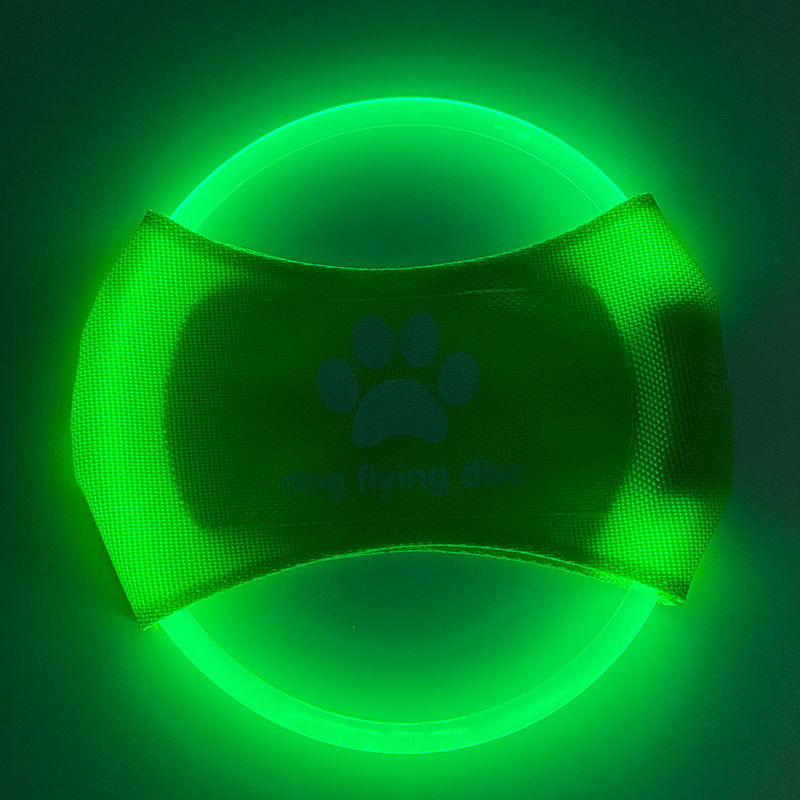 Light-Up LED Luminous Flying Disc Dog Toy