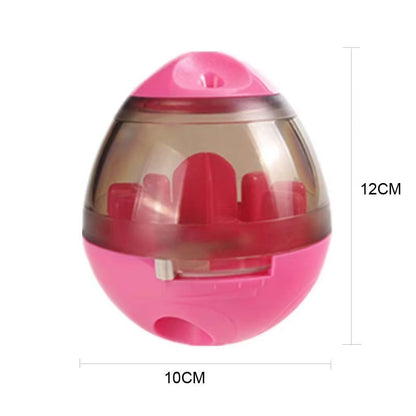 Interactive Dumbbell Treat Dispenser Toy
