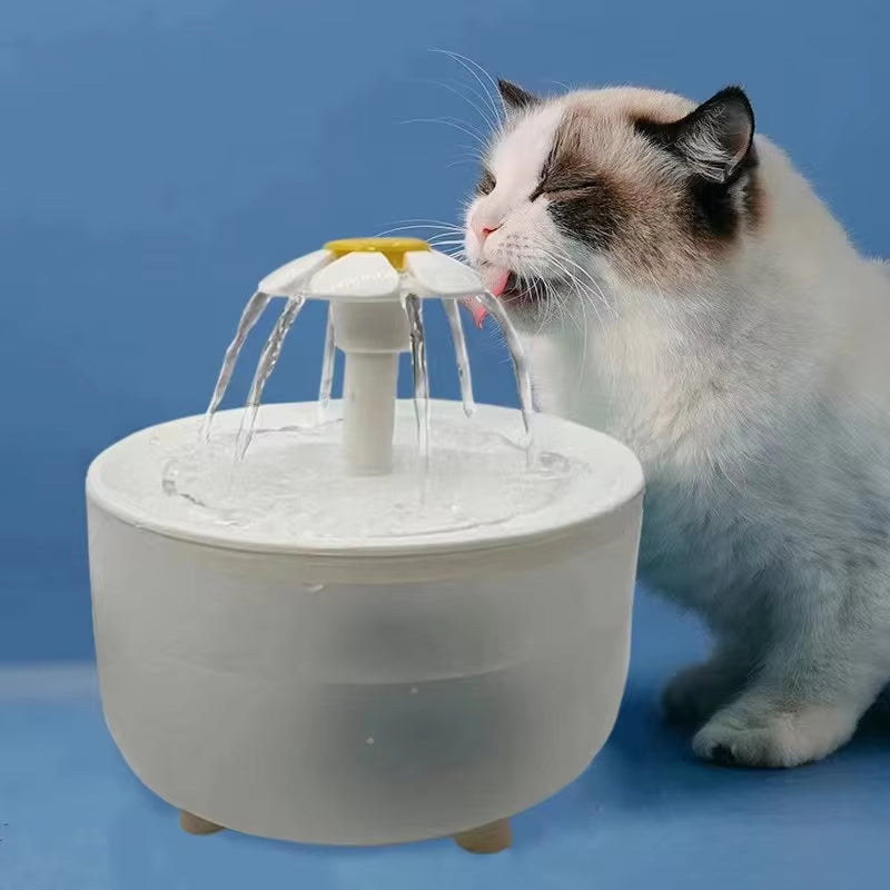 Electric Automatic Filter Pet Water Fountain (1200ml)