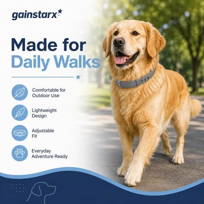 Premium Lightweight Scented Dog Collar for Large & Medium Dogs