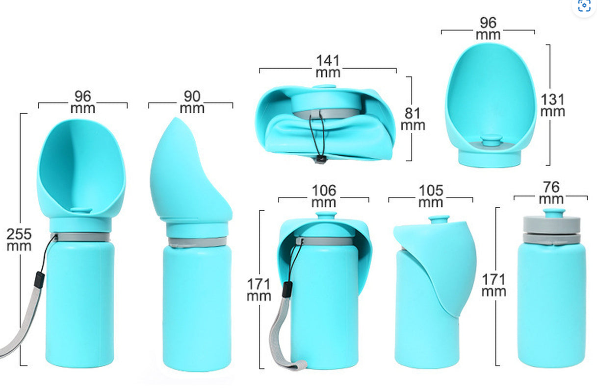 Portable Folding Outdoor Pet Water Bottle