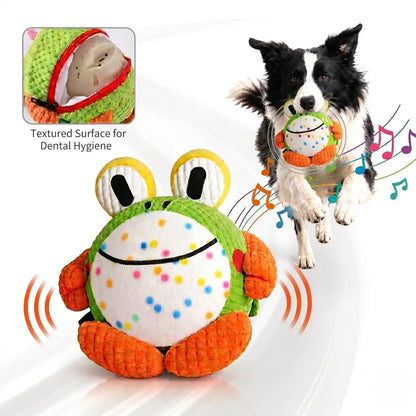 Interactive Self-Moving Dog Toy Ball with Music & Sounds