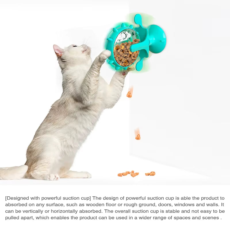 Interactive Ferris Wheel Treat Dispenser Toy