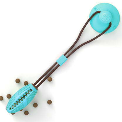Suction Cup Tug Toy with Dental Cleaning Ball