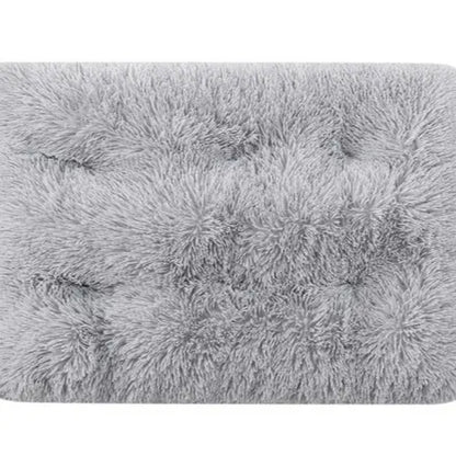 Ultra-Soft Faux Fur Pet Bed – Non-Slip Orthopedic Sleeping Pad
