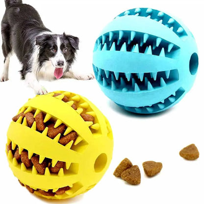 Natural Rubber Tooth Cleaning Treat Ball