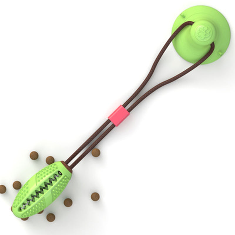 Suction Cup Tug Toy with Dental Cleaning Ball