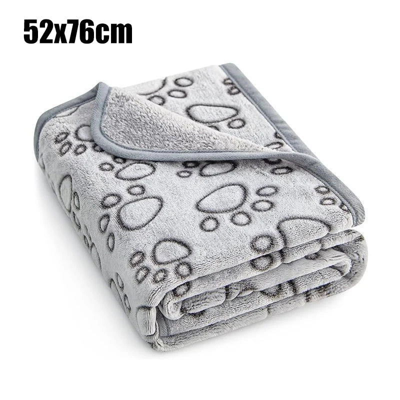Soft Fluffy Cute Pattern Pet Blanket