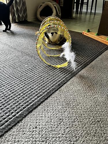 Collapsible Spiral Spring Cat Tunnel Toy