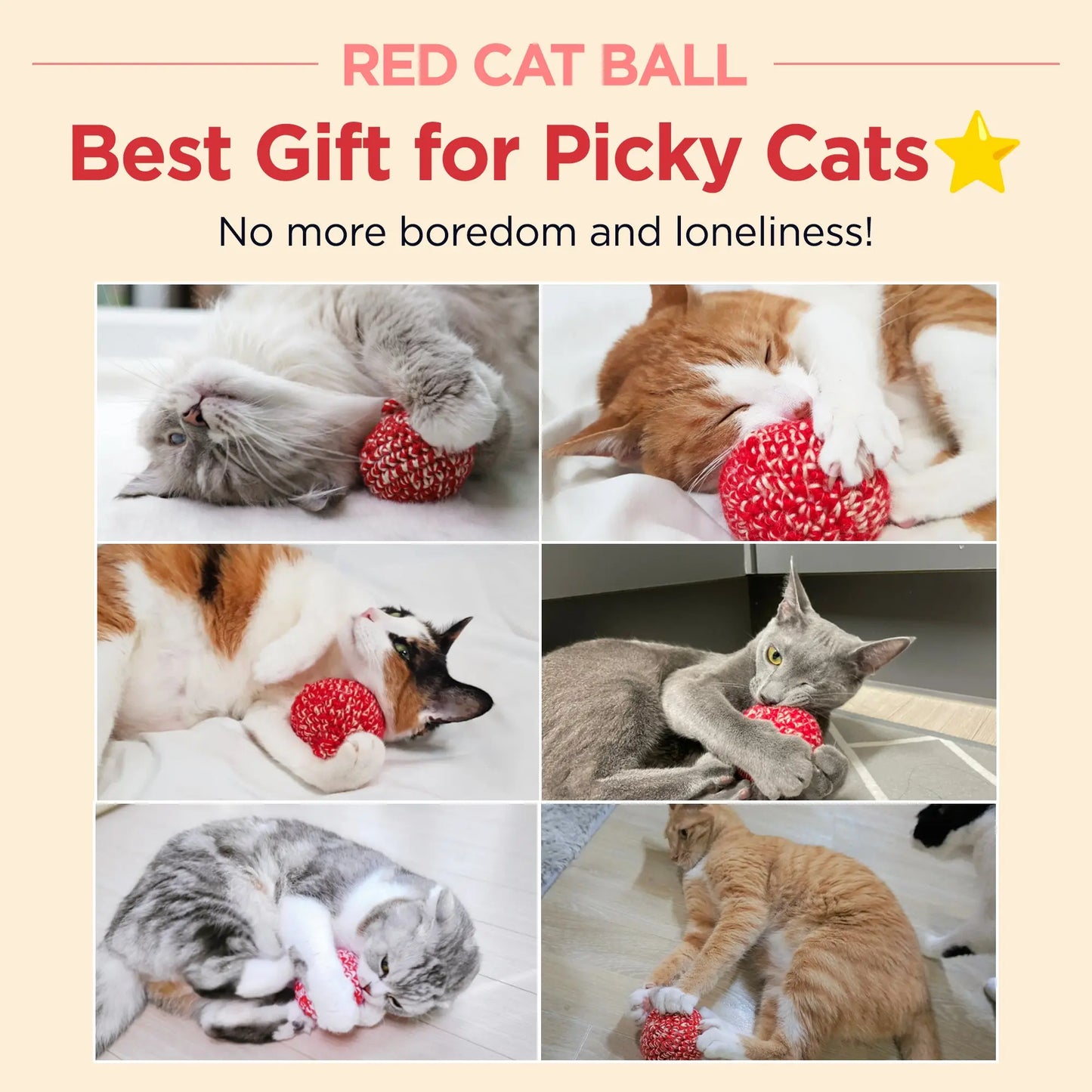 Red Cat Ball
