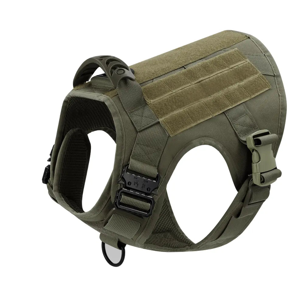 Heavy-Duty No-Pull Dog Harness – Adjustable Outdoor Safety Vest