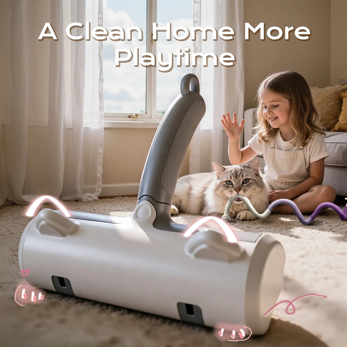 Reusable Pet Hair & Fur Remover Roller