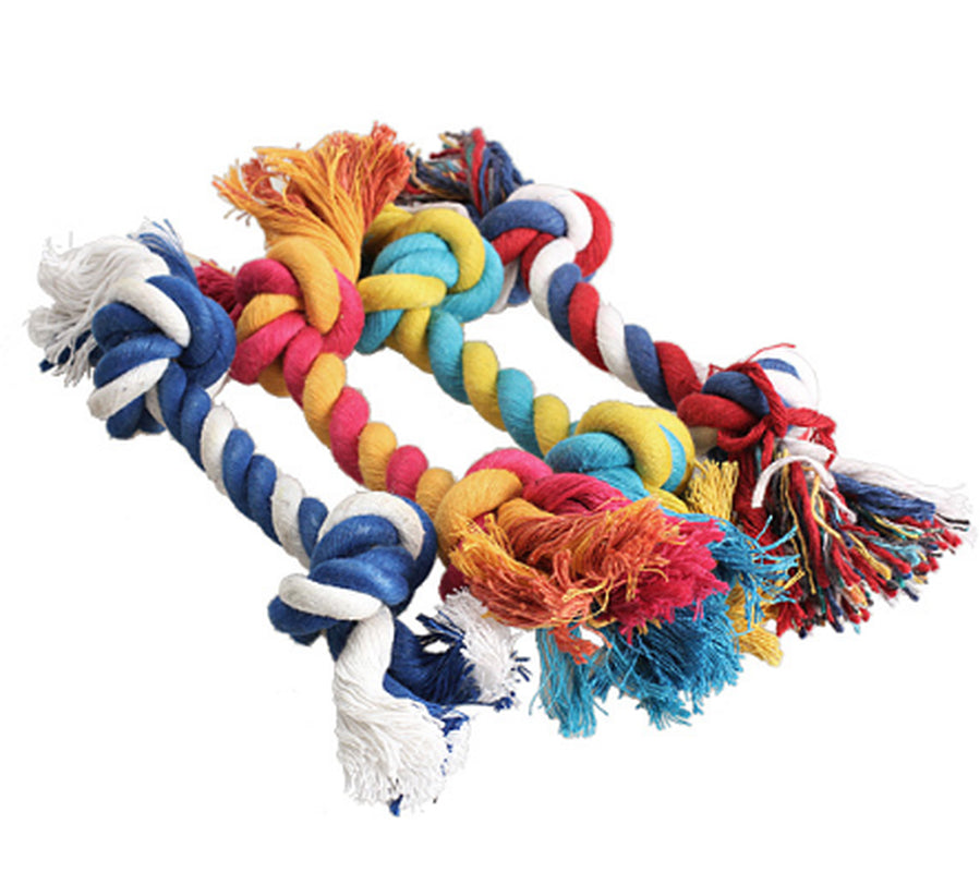 Bite-Resistant Double Knot Cotton Rope Chew Toy