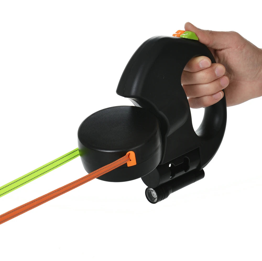 3M Retractable Dual Dog Leash 