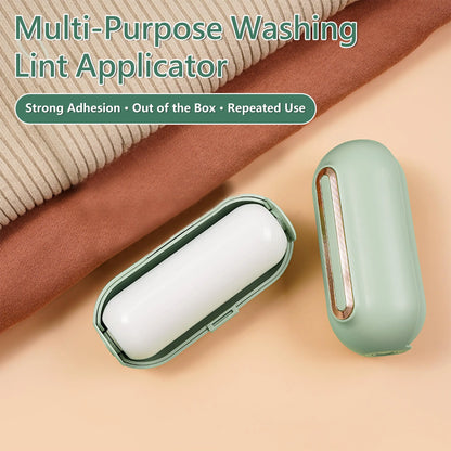 Reusable Washable Gel Lint Roller – Portable Travel-Size Pet Hair Remover