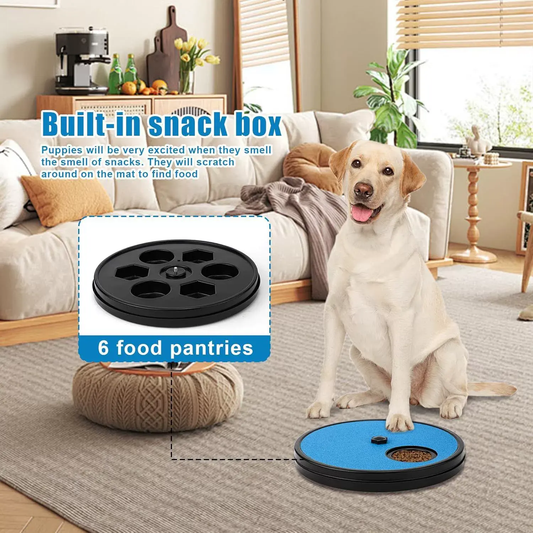 Stress-Free Dog Nail File Board with Built-In Treat Dispenser